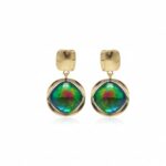 luxury big geometric earrings for women